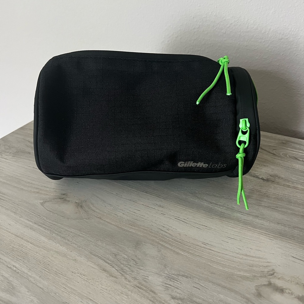 Brand new Gillette toiletry bag.